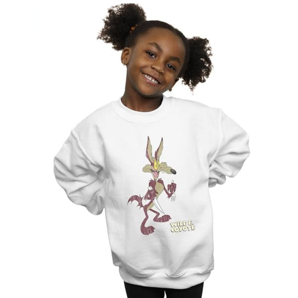 Looney Tunes Sweatshirt med tryck från Wile E Coyote för flickor