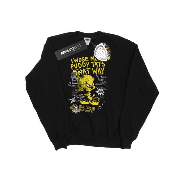 Looney Tunes Boys Tweety Pie More Puddy Tats Sweatshirt