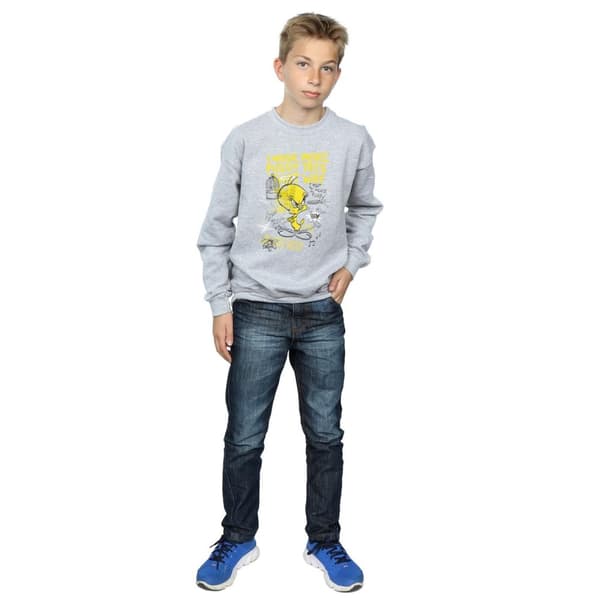 Looney Tunes Boys Tweety Pie More Puddy Tats Sweatshirt