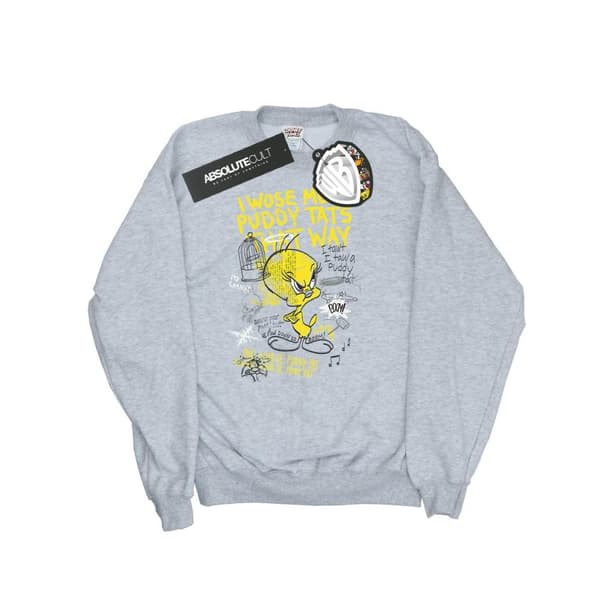 Looney Tunes Boys Tweety Pie More Puddy Tats Sweatshirt