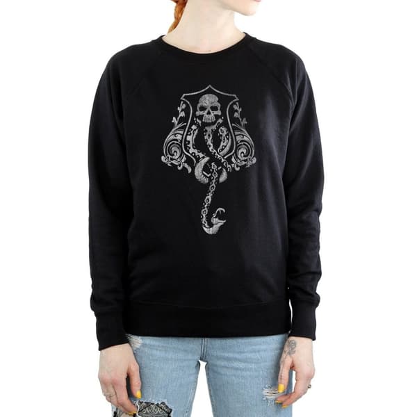 Harry Potter Womens/Ladies Dark Mark Crest Sweatshirt