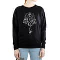 Miniatyrbillede 4 af 5: Harry Potter Womens/Ladies Dark Mark Crest Sweatshirt