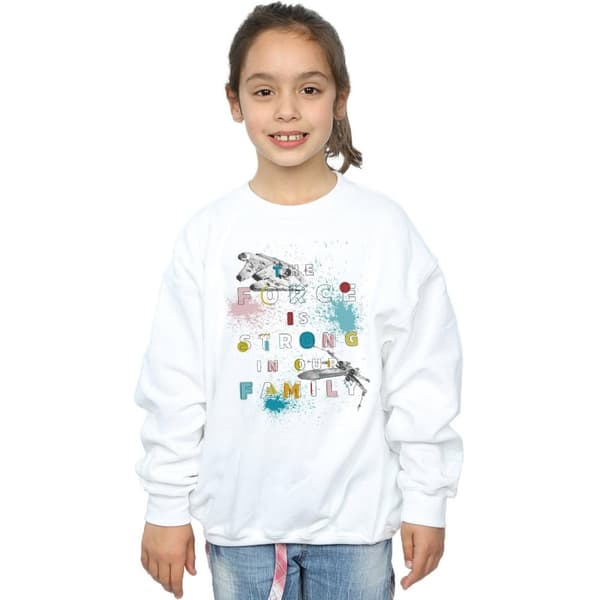 Star Wars Girls Force Family Sweatshirt