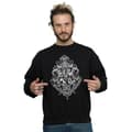 Miniatyrbilde 2 av 5: Harry Potter Mens Hogwarts Draco Dormiens Crest Sweatshirt