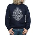 Miniatyrbilde 3 av 5: Harry Potter Mens Hogwarts Draco Dormiens Crest Sweatshirt