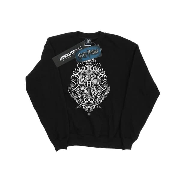 Harry Potter Mens Hogwarts Draco Dormiens Crest Sweatshirt