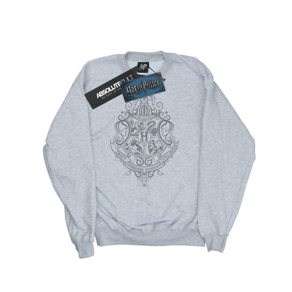 Harry Potter Mens Hogwarts Draco Dormiens Crest Sweatshirt