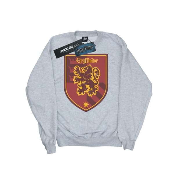 Harry Potter Girls Gryffindor Crest Flat Sweatshirt