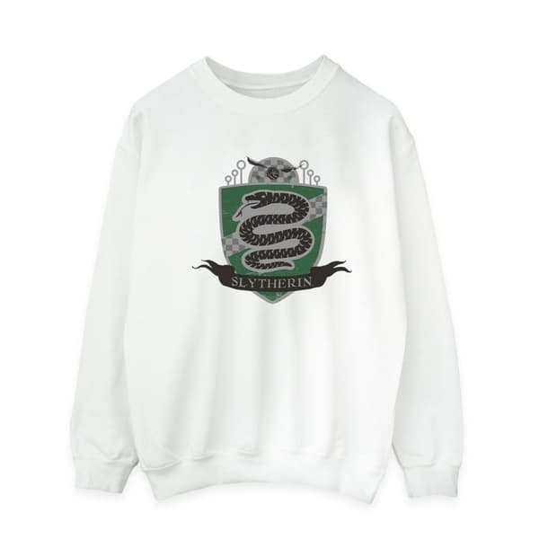 Harry Potter Mens Slytherin Chest Badge Sweatshirt