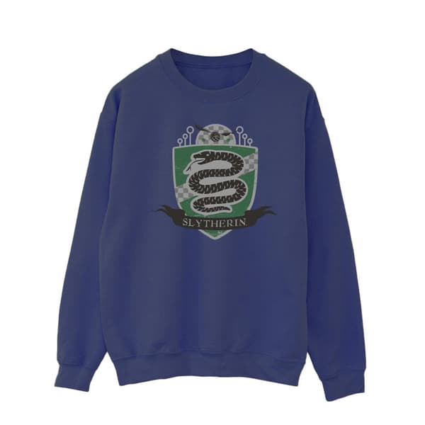 Harry Potter Mens Slytherin Chest Badge Sweatshirt