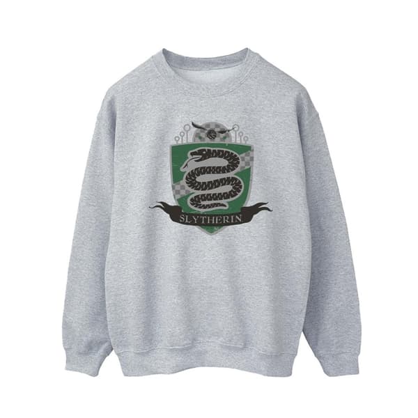 Harry Potter Mens Slytherin Chest Badge Sweatshirt