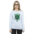 Miniatyrbilde 2 av 3: Harry Potter Womens/Ladies Slytherin Toon Crest Sweatshirt
