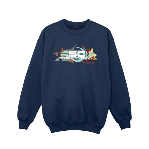 Disney Sweatshirt med grafisk titel för flickor Lightyear Star Command