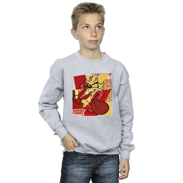 Looney Tunes Boys Taz Bugs Rabbit New Year Sweatshirt