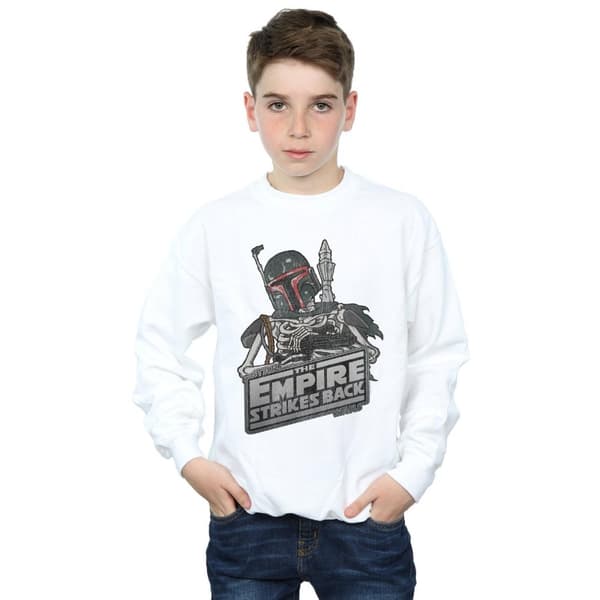 Star Wars Boys Boba Fett Skeleton Sweatshirt
