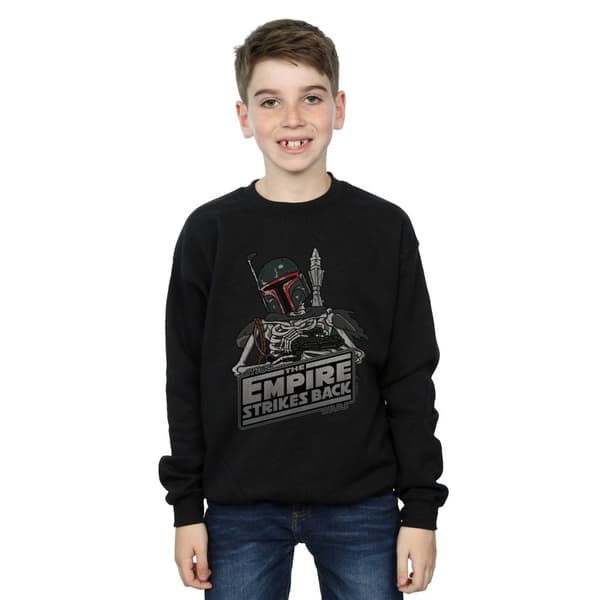 Star Wars Boys Boba Fett Skeleton Sweatshirt