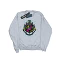Miniatyrbillede 1 af 5: Harry Potter Girls Neon Hogwarts Crest Sweatshirt