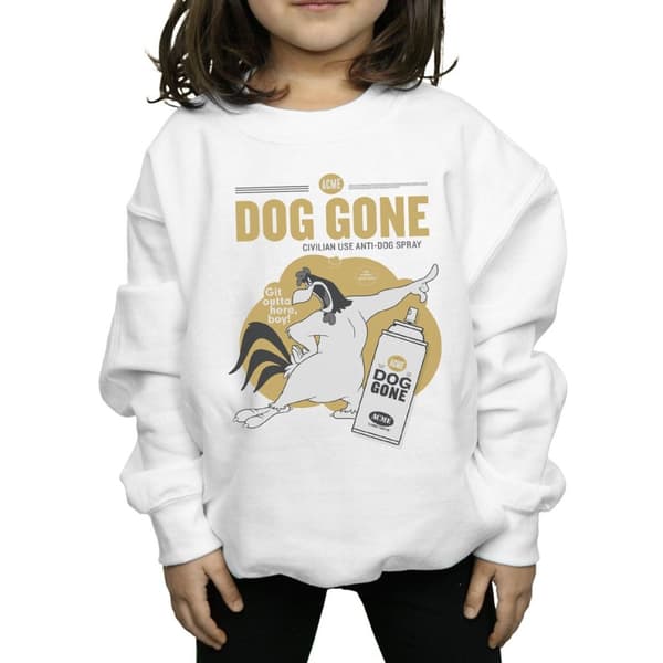 Looney Tunes Girls Foghorn Leghorn Dog Gone Sweatshirt