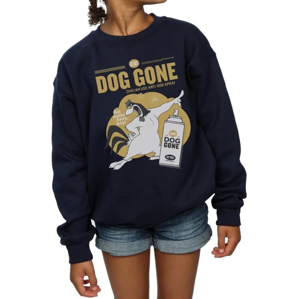 Looney Tunes Girls Foghorn Leghorn Dog Gone Sweatshirt