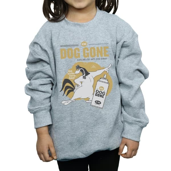 Looney Tunes Girls Foghorn Leghorn Dog Gone Sweatshirt
