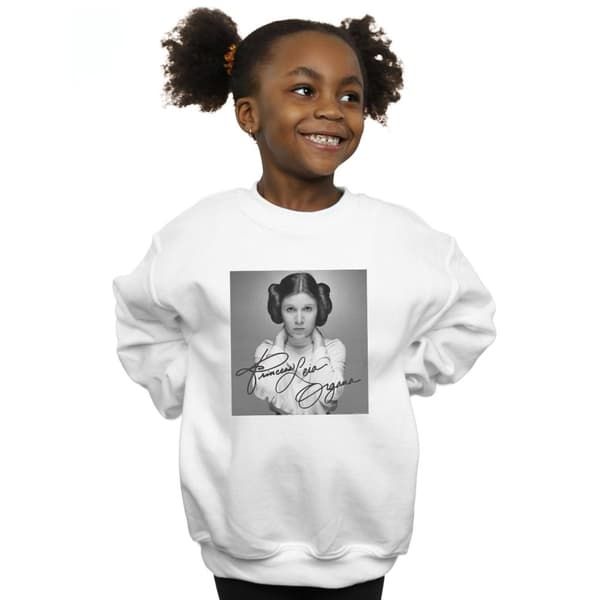 Star Wars Prinsessan Leia Organa-tröja för flickor