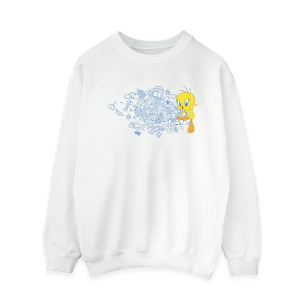 Looney Tunes Womens/Ladies ACME Doodles Tweety Sweatshirt