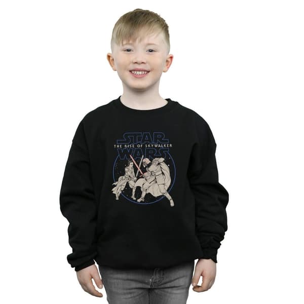 Star Wars: The Rise of Skywalker Boys Star Wars The Rise Of Skywalker Rey And Kylo Combat Sweatshirt