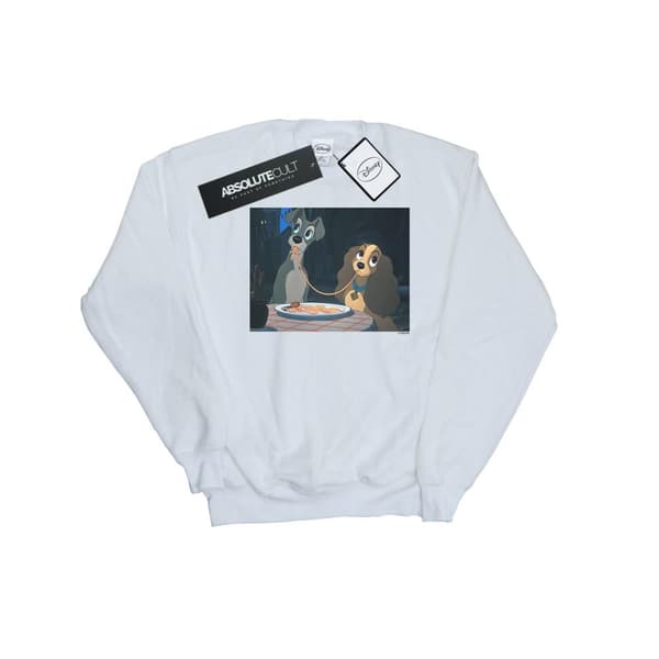 Disney Girls Lady And The Tramp Spaghetti Slurp Sweatshirt
