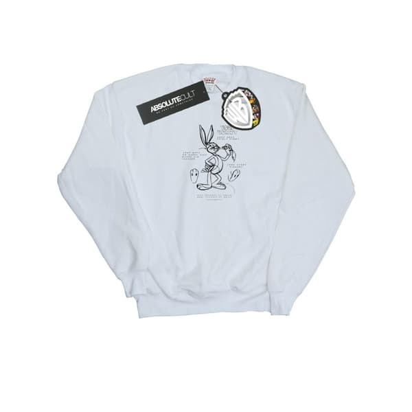 Looney Tunes Boys Bugs Bunny Drawing Instruction Sweatshirt