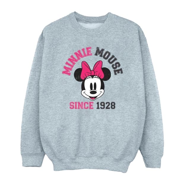 Disney Girls Since 1928 Minnie Mouse Sweatshirt