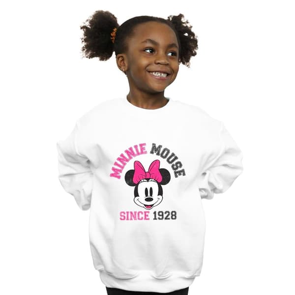 Disney Girls Since 1928 Minnie Mouse Sweatshirt