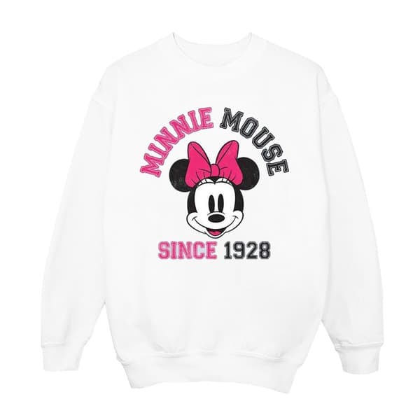Disney Girls Since 1928 Minnie Mouse Sweatshirt