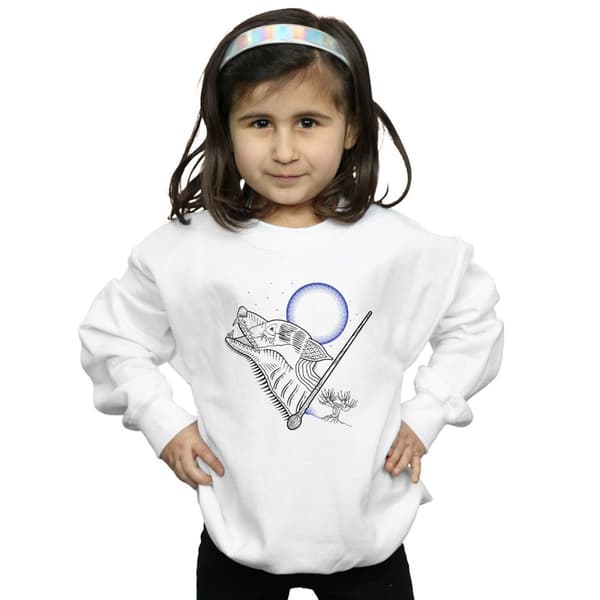 Harry Potter Girls Werewolf Line Art Sweatshirt