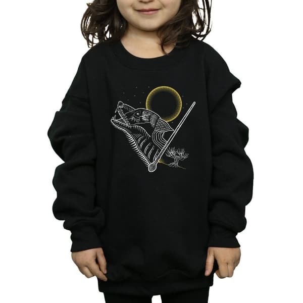 Harry Potter Girls Werewolf Line Art Sweatshirt
