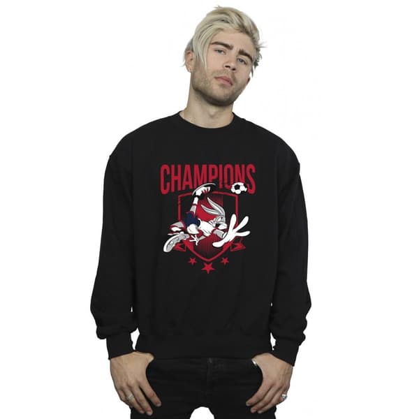 Looney Tunes Mens Bugs Bunny Champions Sweatshirt