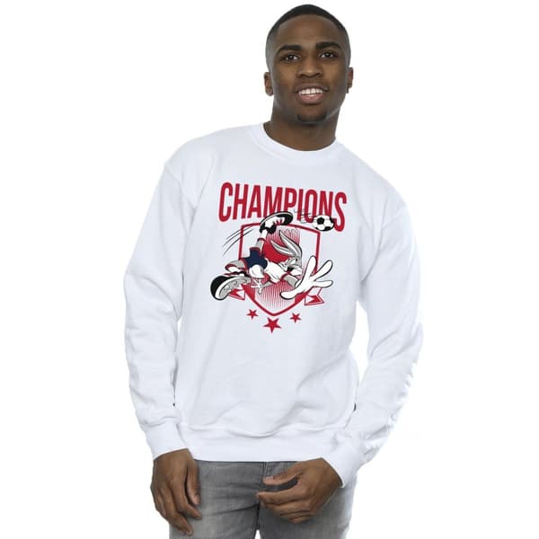 Looney Tunes Mens Bugs Bunny Champions Sweatshirt