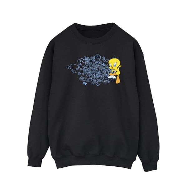 Looney Tunes Mens ACME Doodles Tweety Sweatshirt