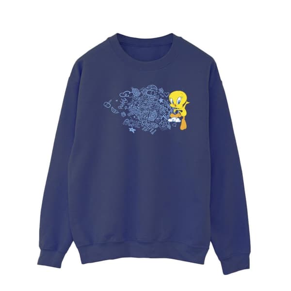Looney Tunes Mens ACME Doodles Tweety Sweatshirt