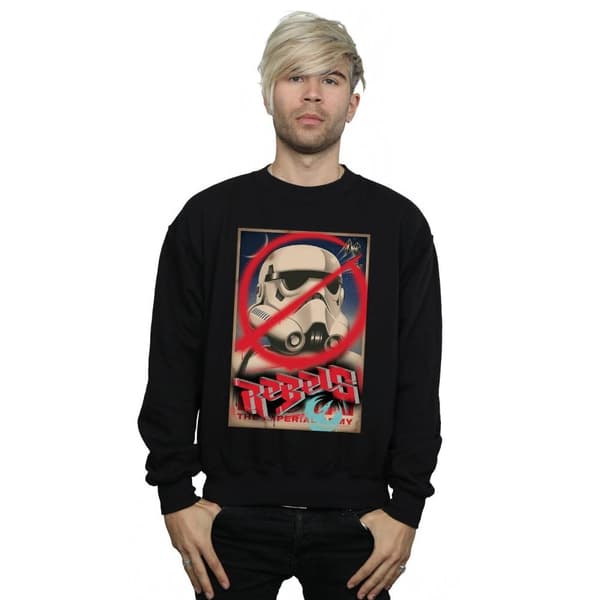 Star Wars Mens Rebels Poster Sweatshirt