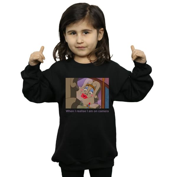 Disney Girls Beauty And The Beast Madame De La Grande Bouche Sweatshirt
