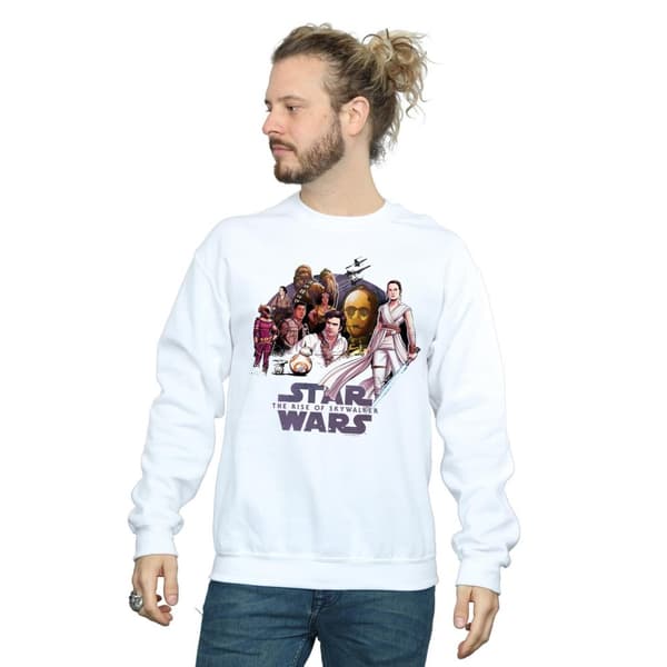 Star Wars: The Rise of Skywalker Herr Star Wars The Rise Of Skywalker Resistance Rendered Group Sweatshirt