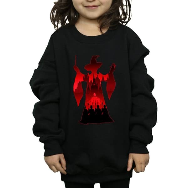 Harry Potter Girls Minerva McGonagall Silhouette Sweatshirt