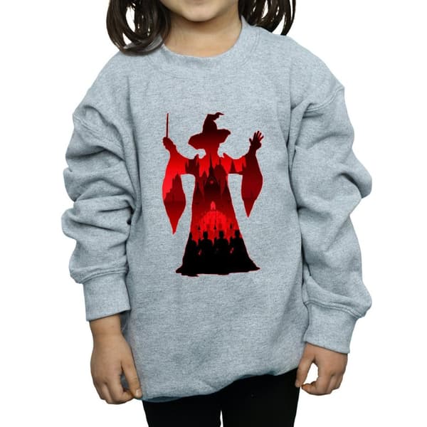 Harry Potter Girls Minerva McGonagall Silhouette Sweatshirt