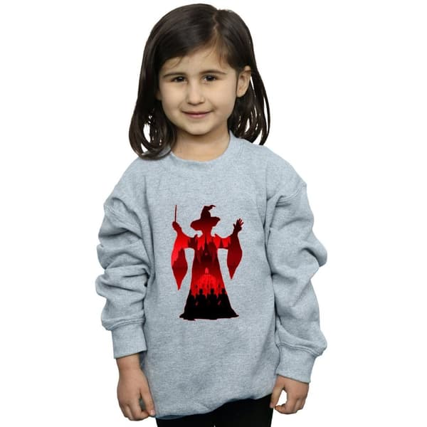 Harry Potter Girls Minerva McGonagall Silhouette Sweatshirt