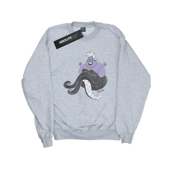 Disney Mens The Little Mermaid Classic Ursula Sweatshirt