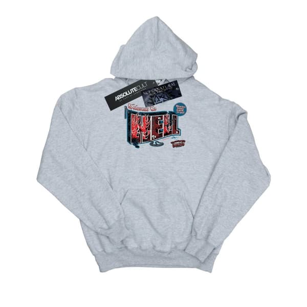Supernatural Womens/Ladies Welcome To Hell Hoodie