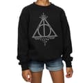 Miniatyrbillede 3 af 5: Harry Potter Girls Deathly Hallows Symbol Sweatshirt