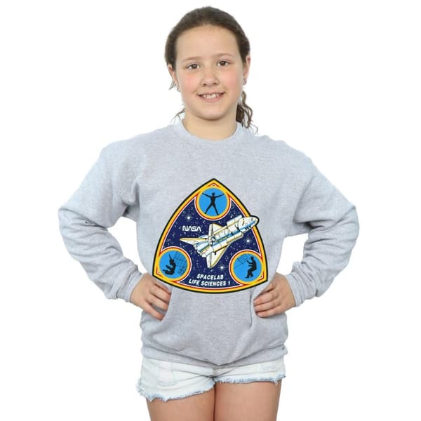 NASA Girls Classic Spacelab Life Science Sweatshirt