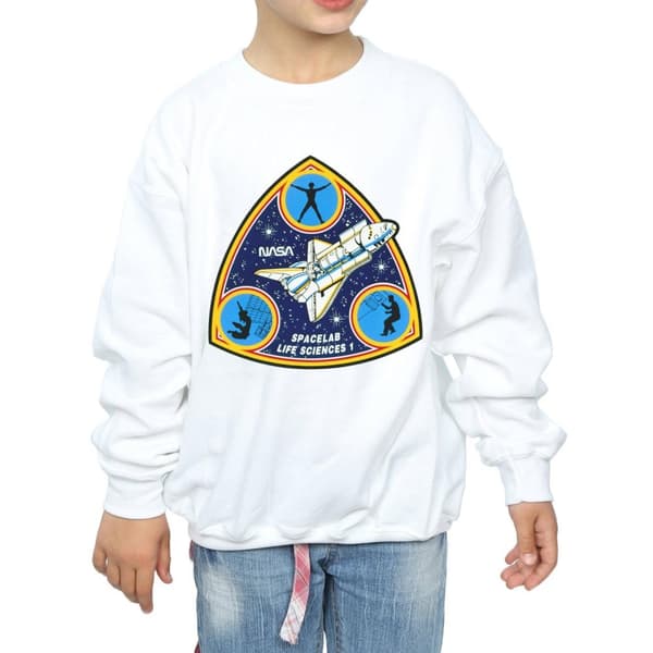 NASA Girls Classic Spacelab Life Science Sweatshirt