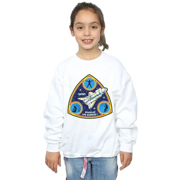 NASA Girls Classic Spacelab Life Science Sweatshirt